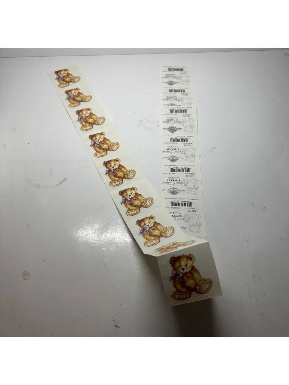 Vintage Sticker Sheets Lot Frances Meyer Suzy's Zoo Sandylion Teddy Bear 1990s